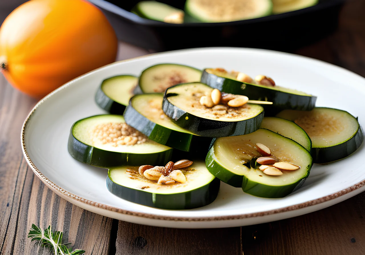 Oven‑Baked Zucchini