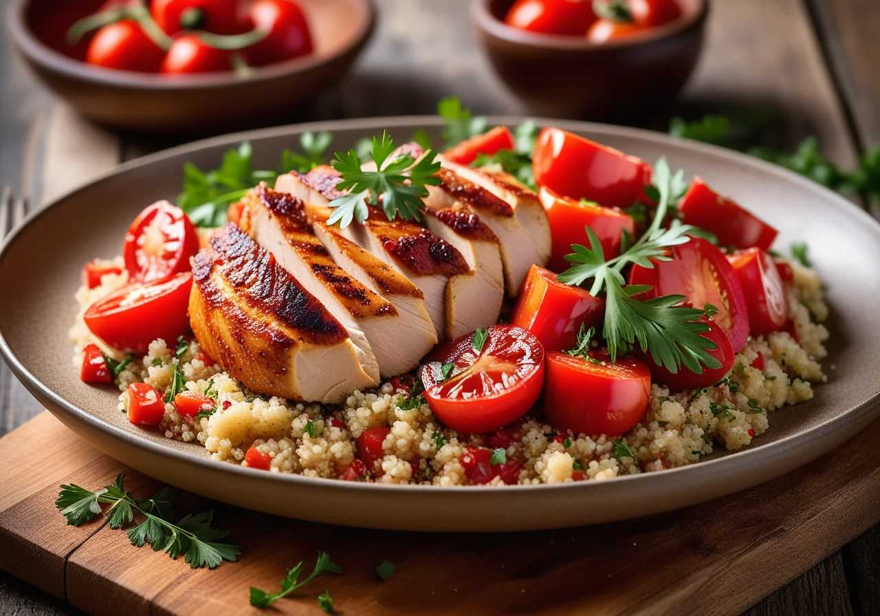 Chicken Breast with Quinoa