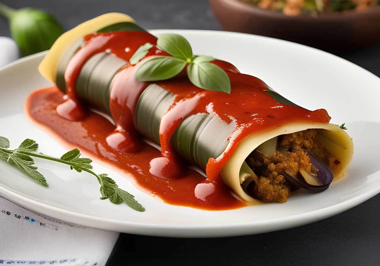 Eggplant Cannelloni