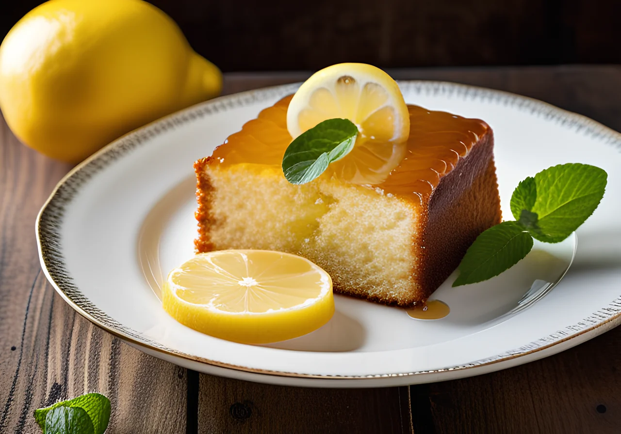 French Lemon Cake