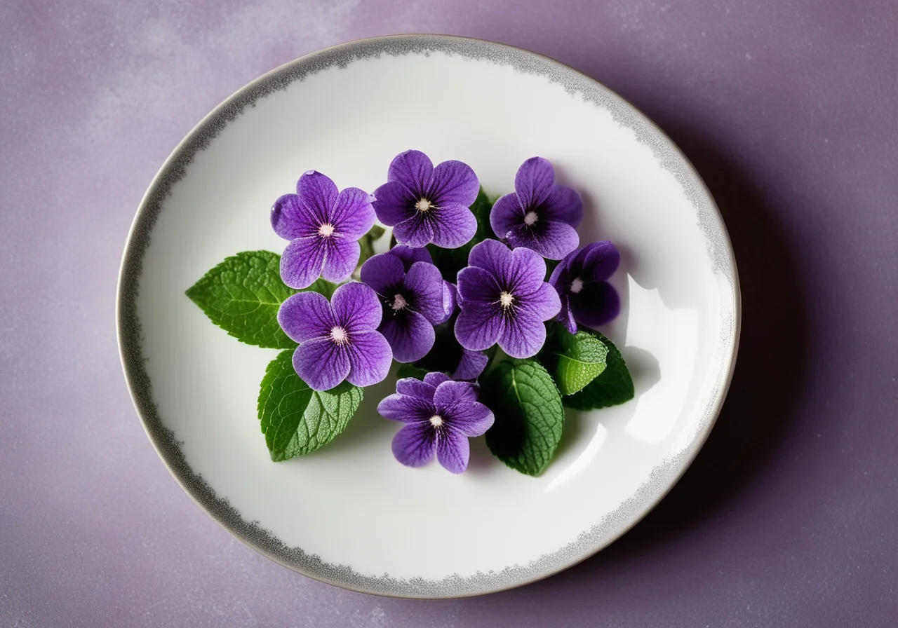 Candied Violets