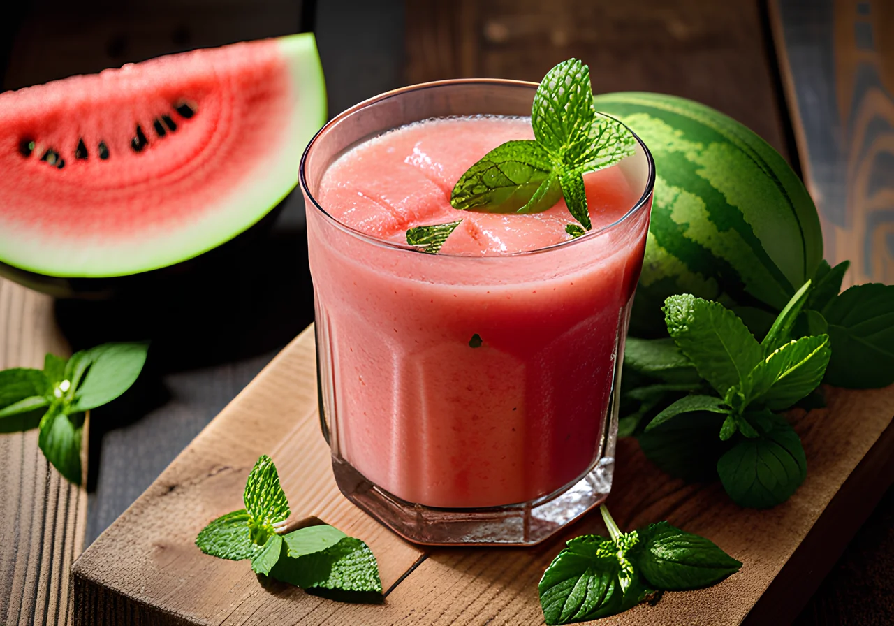 Watermelon Cucumber Smoothie