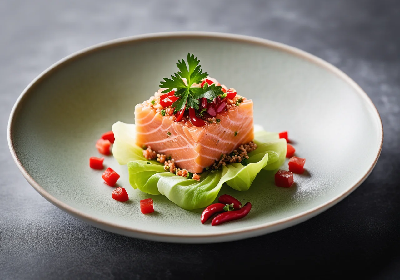 Japanese Salmon Tartare