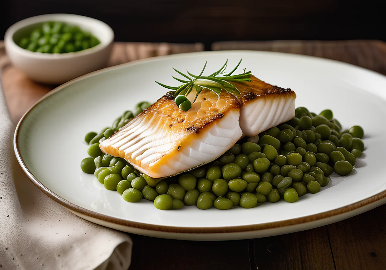 Pikeperch with Lentil Vegetable