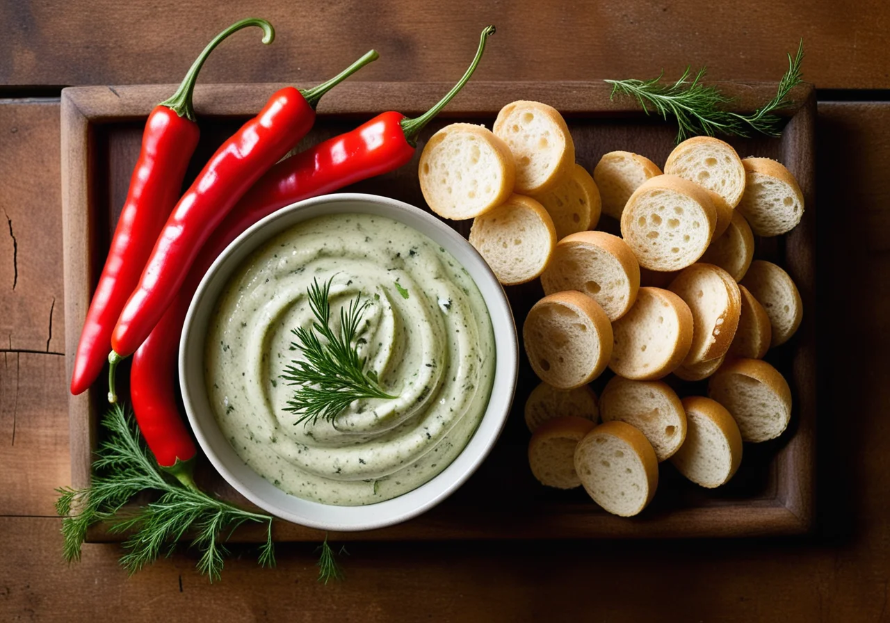 Garlic Dill Cream