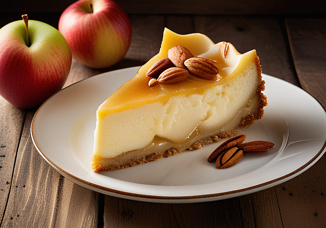 Apple-Cheese Cake in Franconian Style