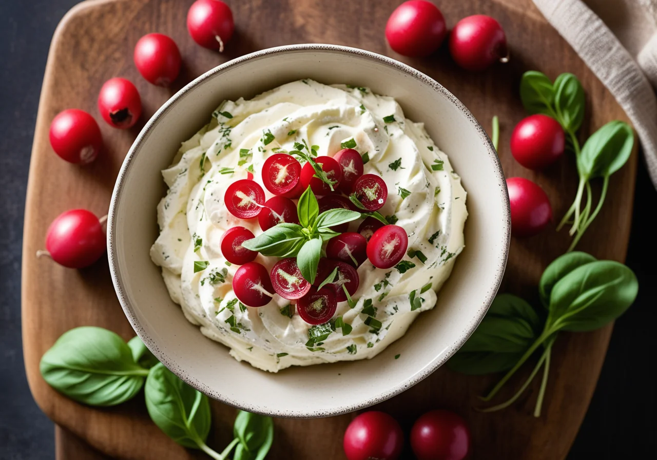 Cream Cheese Radish Spread