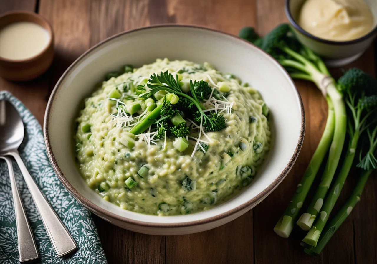 Green Vegetable Risotto