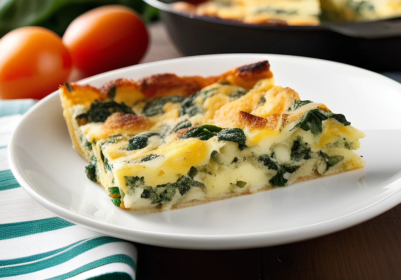 Potato Spinach Frittata