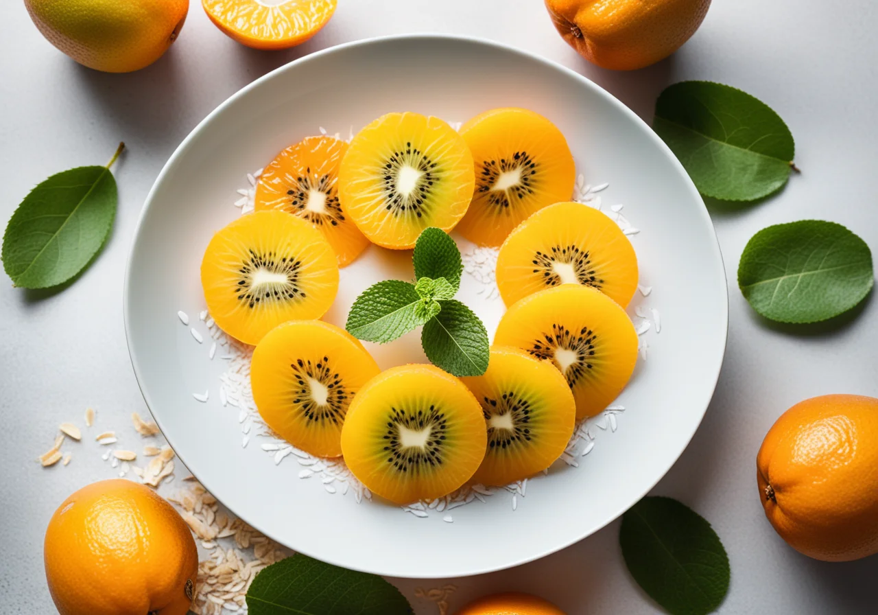 Mandarin Kiwi Salad