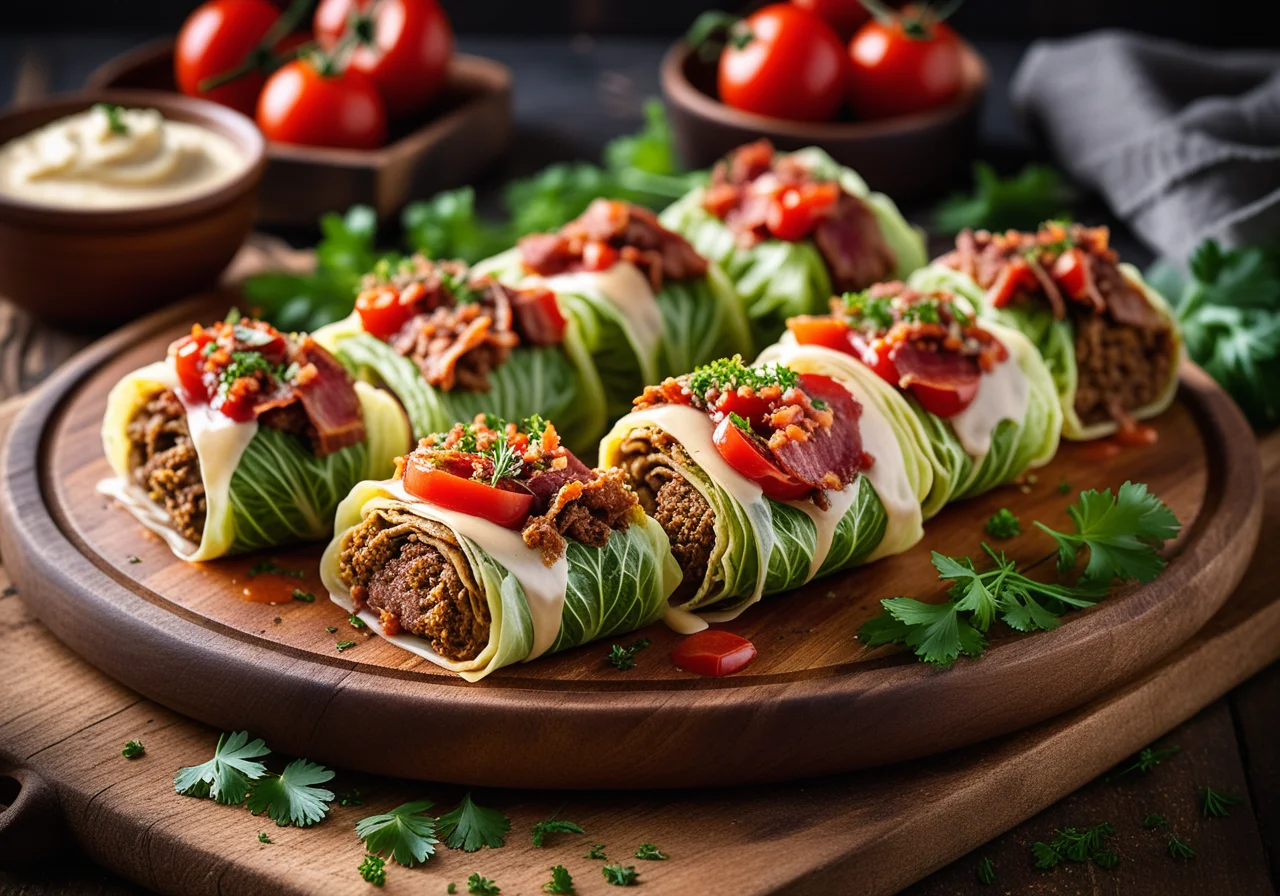 Swabian Cabbage Rolls