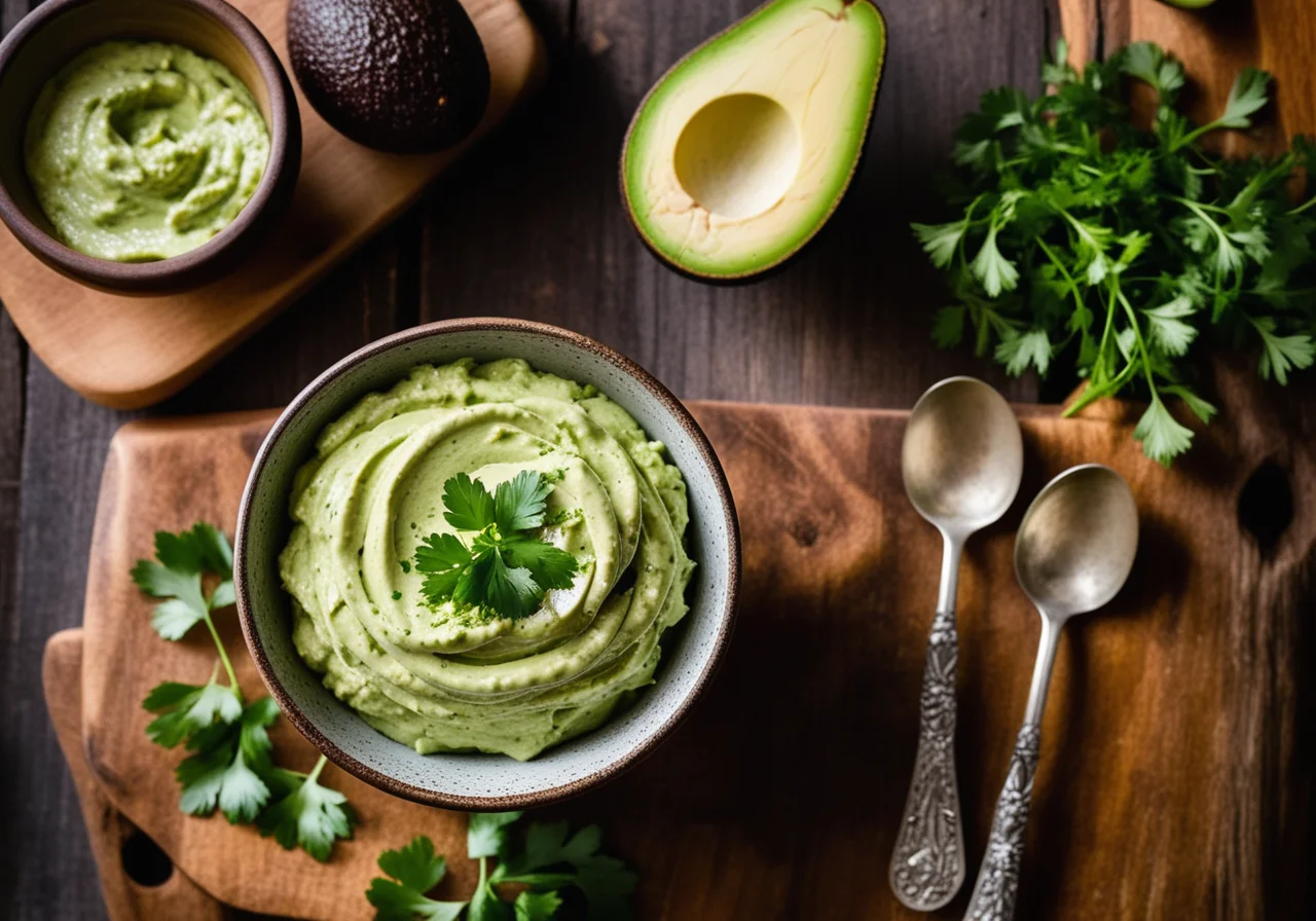 Avocado Cream with Garlic