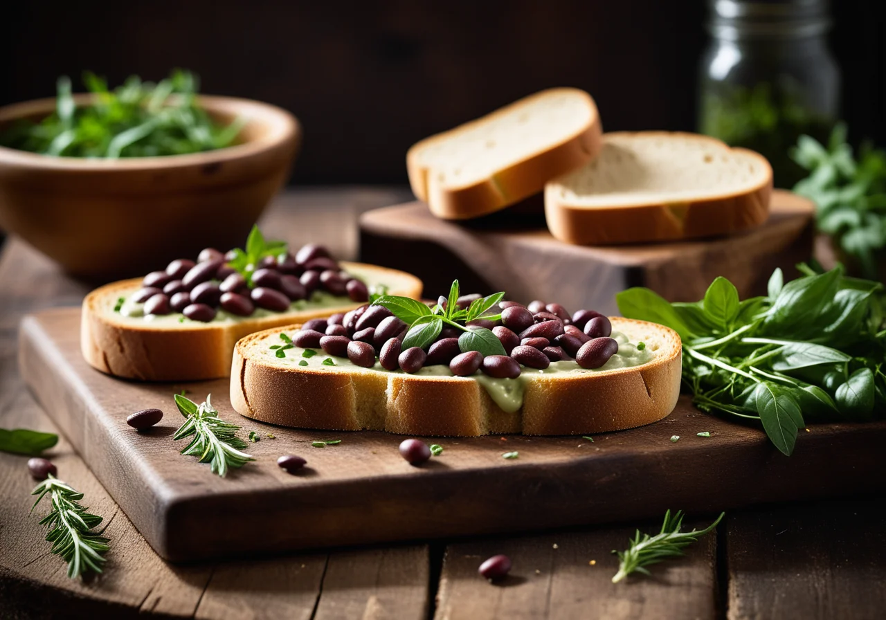 Tramezzini with Beans