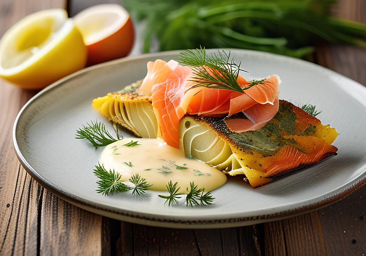 Salmon and Potato Omelette