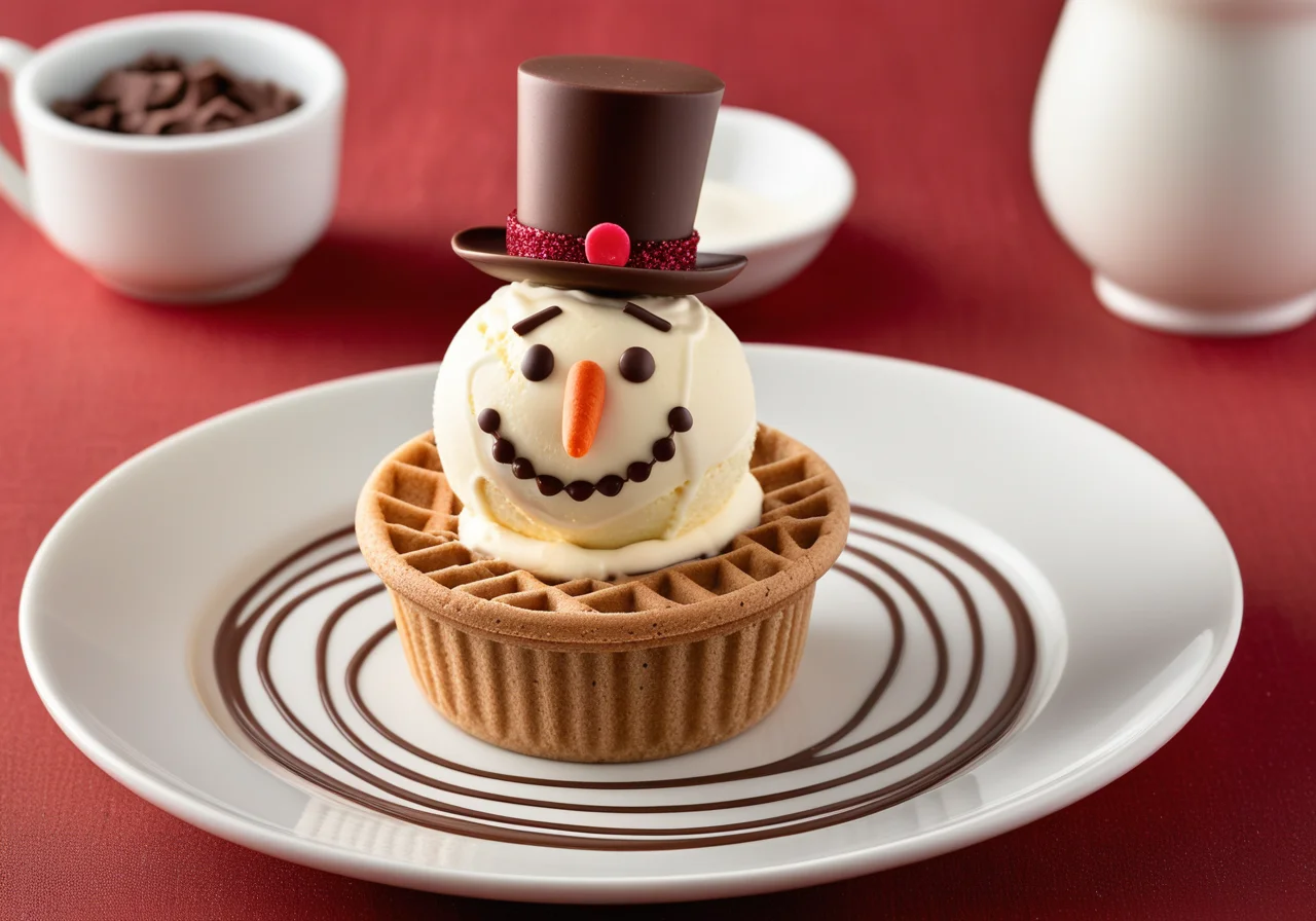 Vanilla Chocolate Ice Cream for Kids