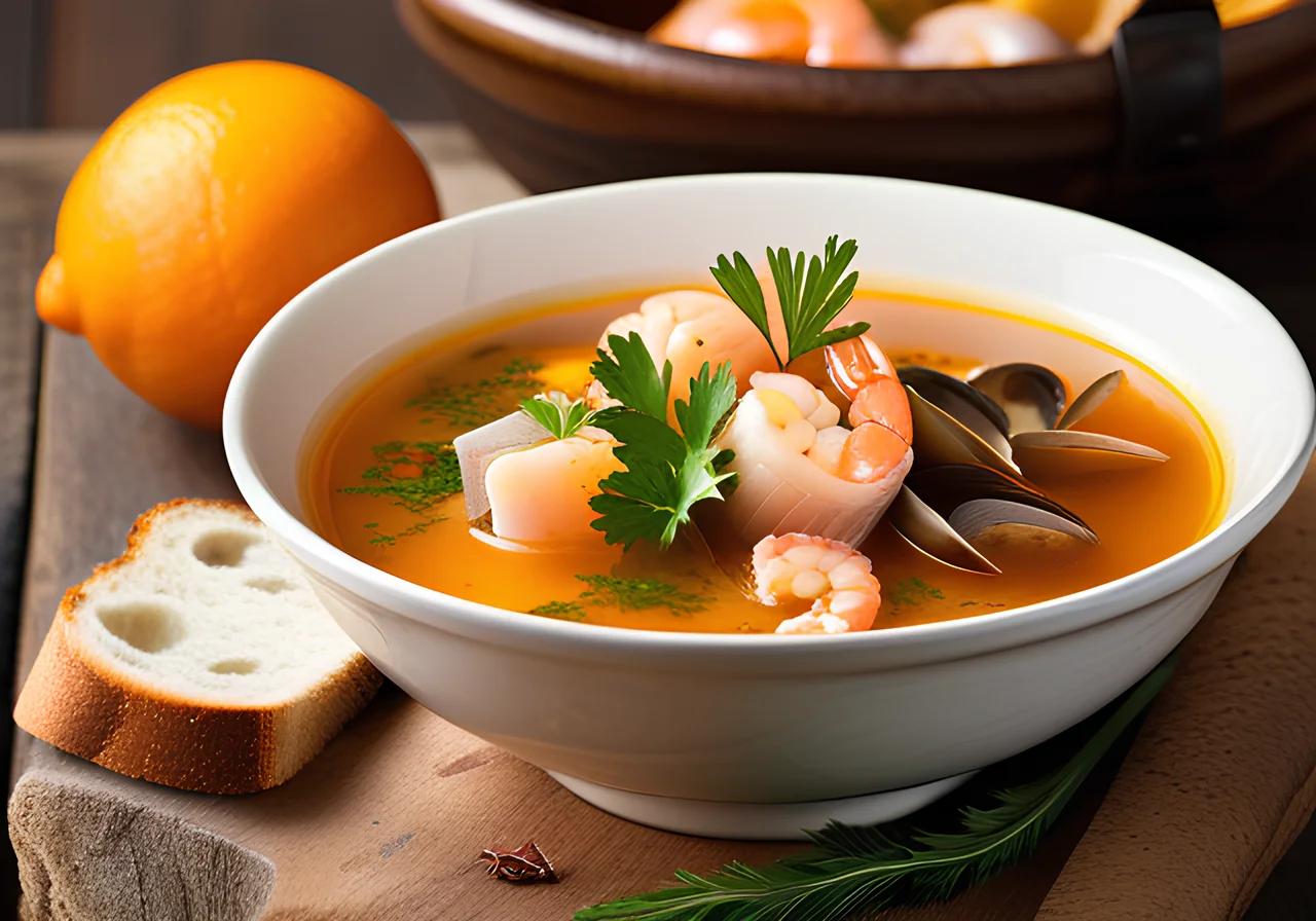 French Fish Soup (Bouillabaisse)