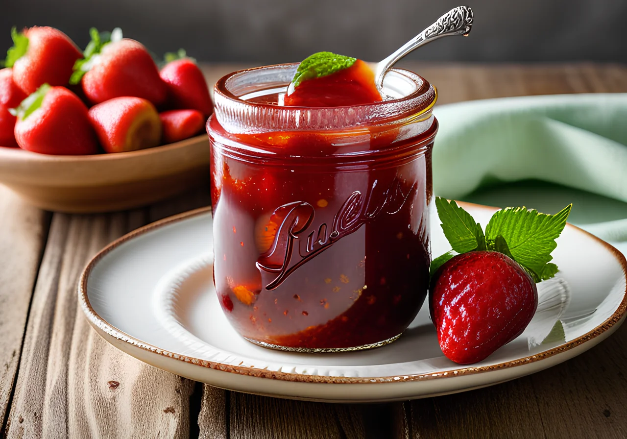 Strawberry Gooseberry Jam