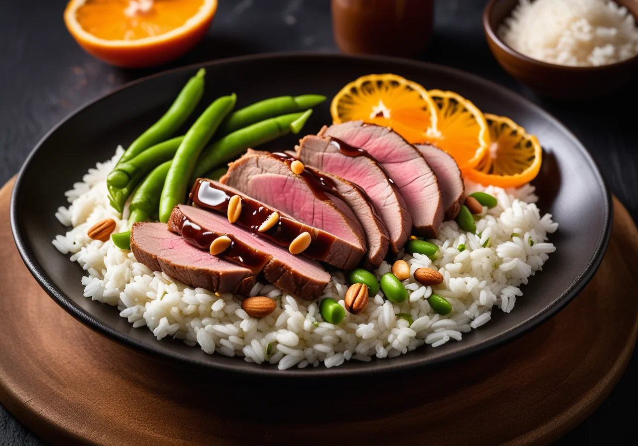 Wok Duck with Asian Vegetables