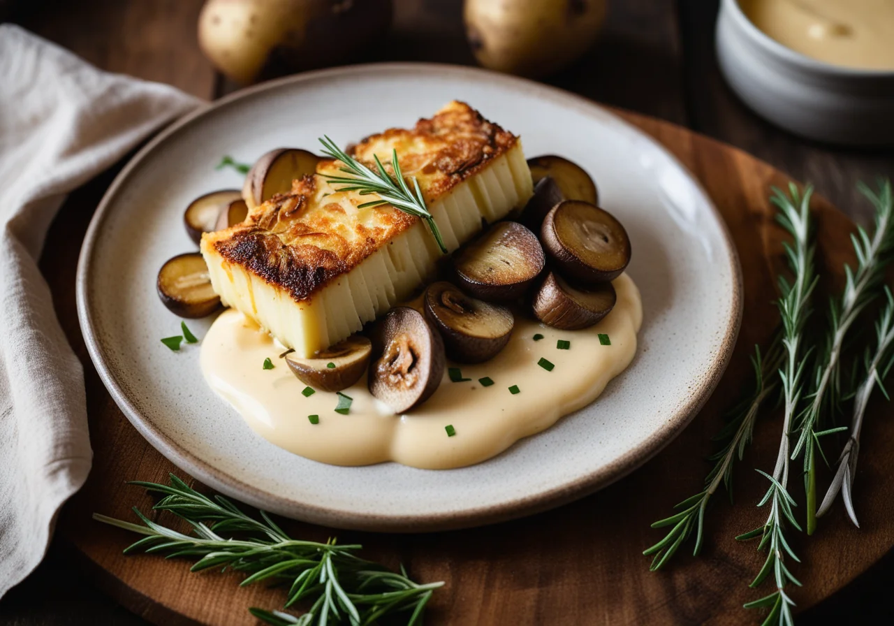 Cod Potato Gratin