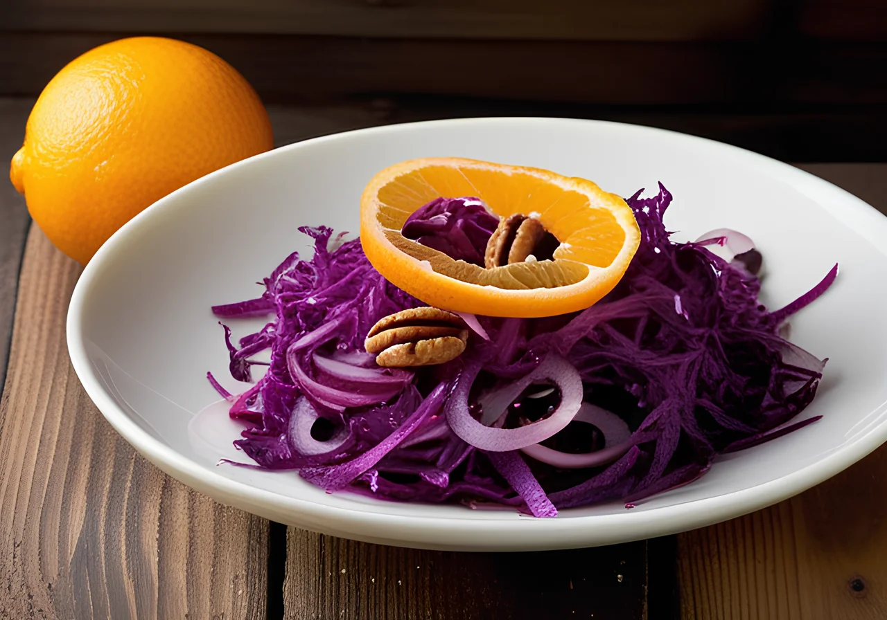 Cabbage Salad with Orange
