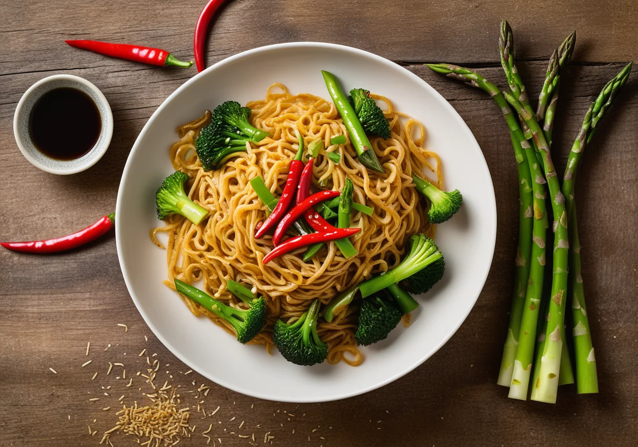 Stir‑Fried Noodles Like in China