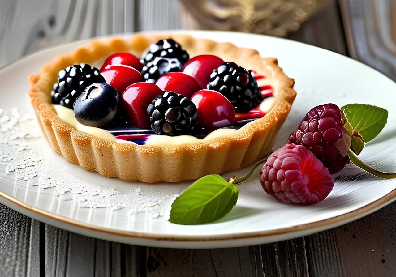 Cream Cheese Berry Tart