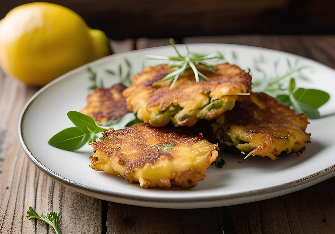 Zucchini Potato Fritters