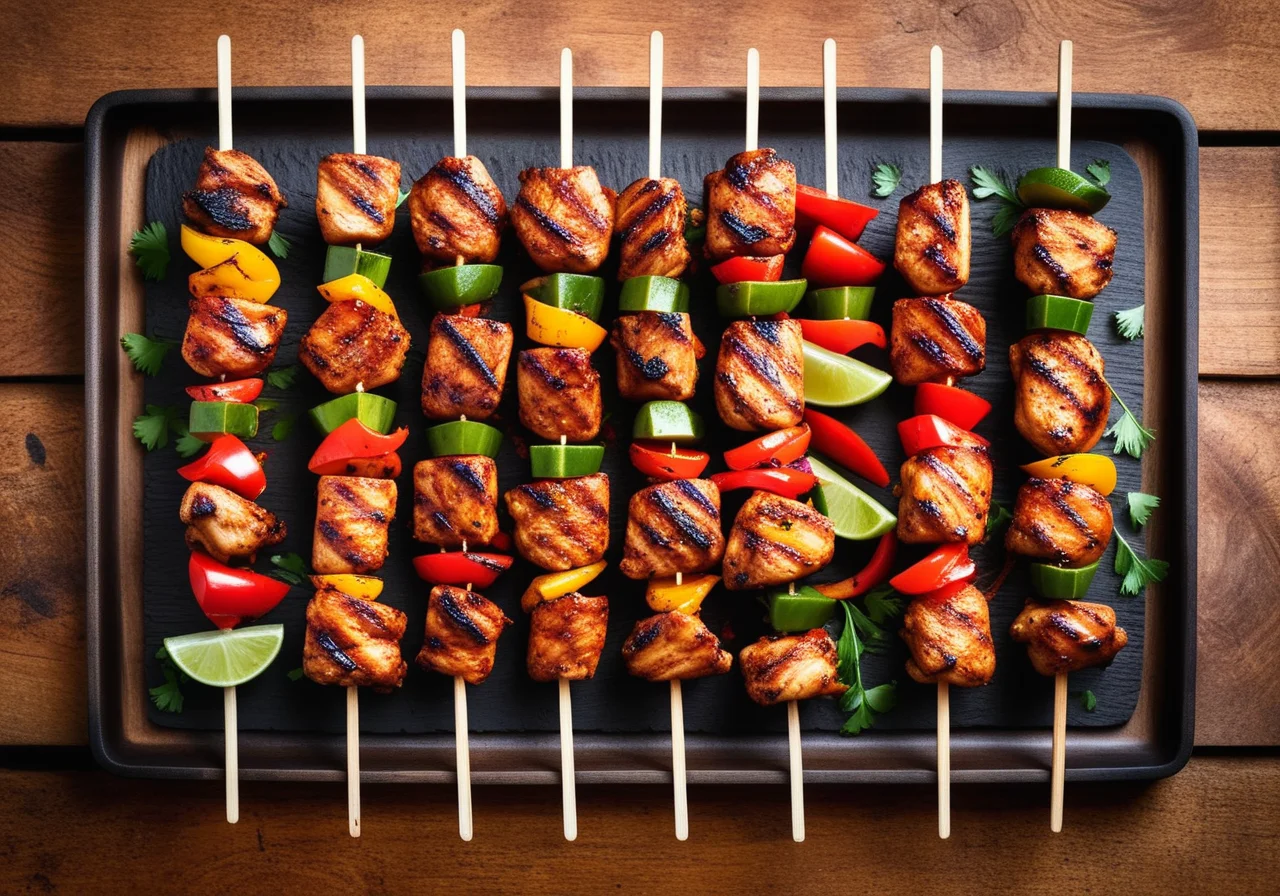 Chicken Paprika Skewers
