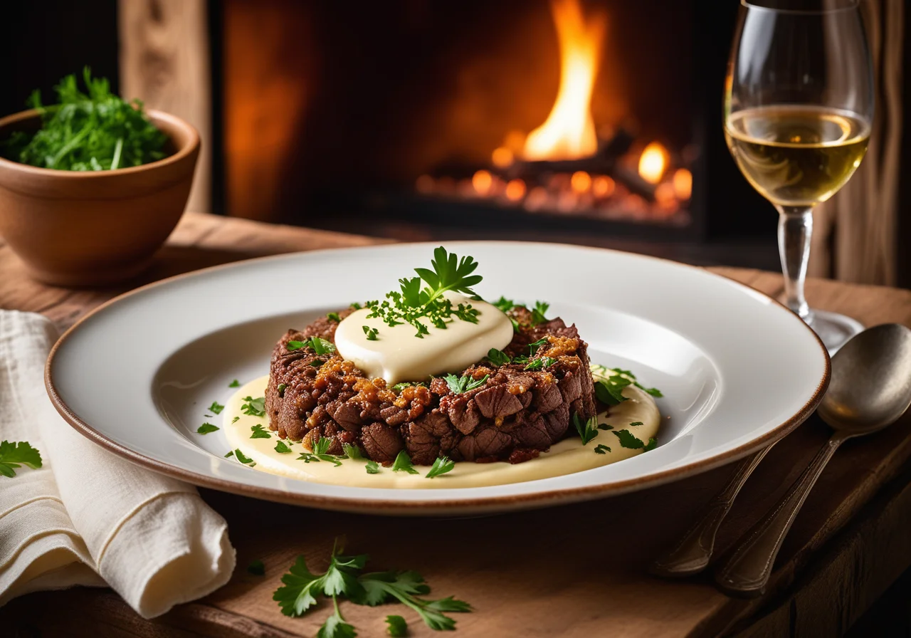 Venison Ragout with Rösti