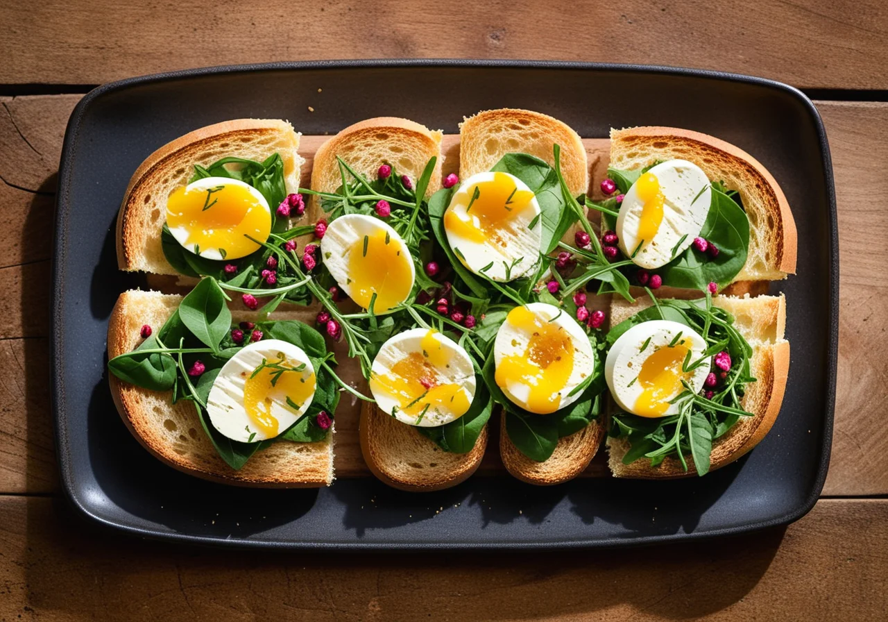 Toasted Baguette with Goat Cheese and Lime Marmalade