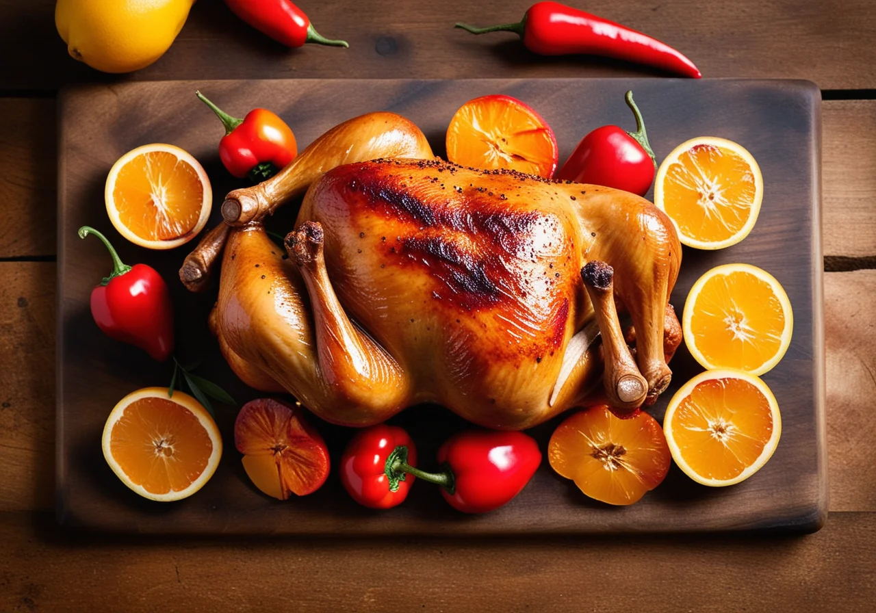 Chicken Thighs with Fruity Sauce