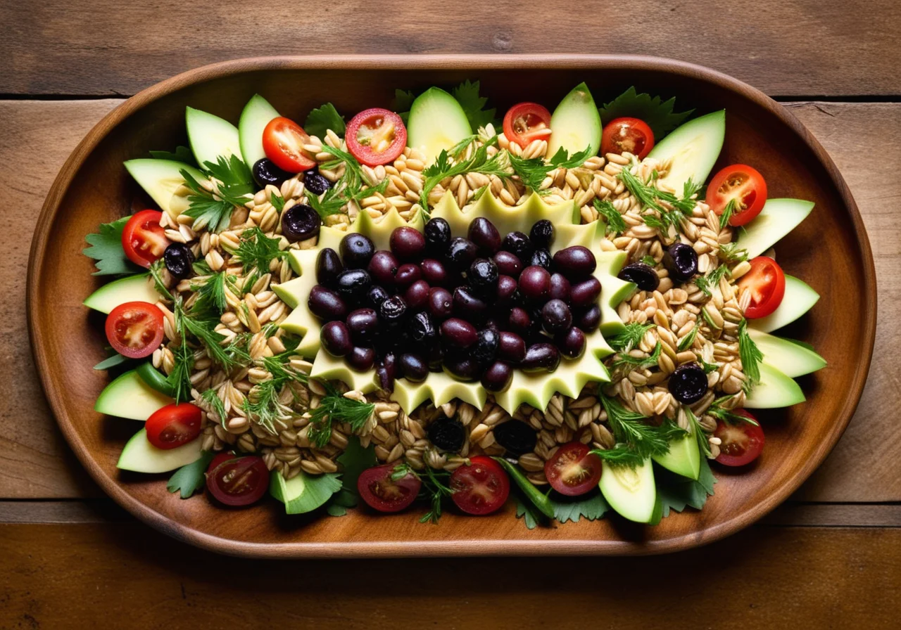 Mediterranean Wheat Salad