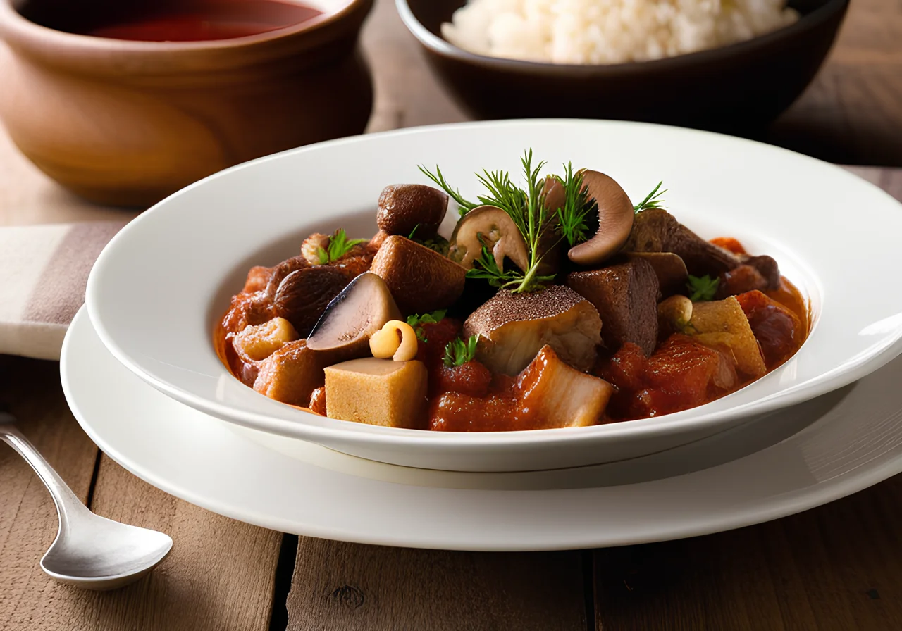 Turkey Goulash with Rice