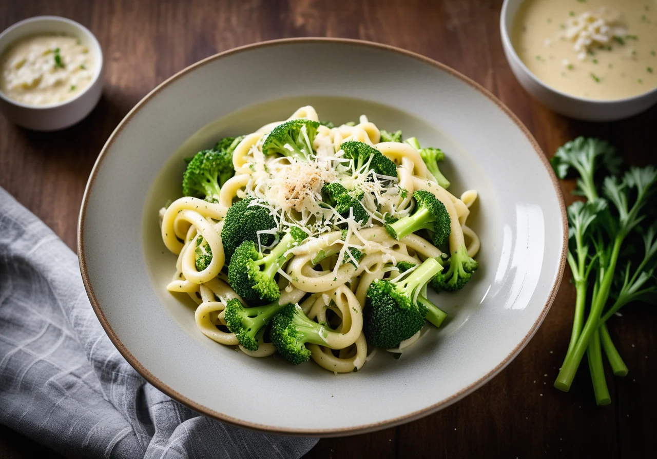 Pasta with Broccoli and Gorgonzola