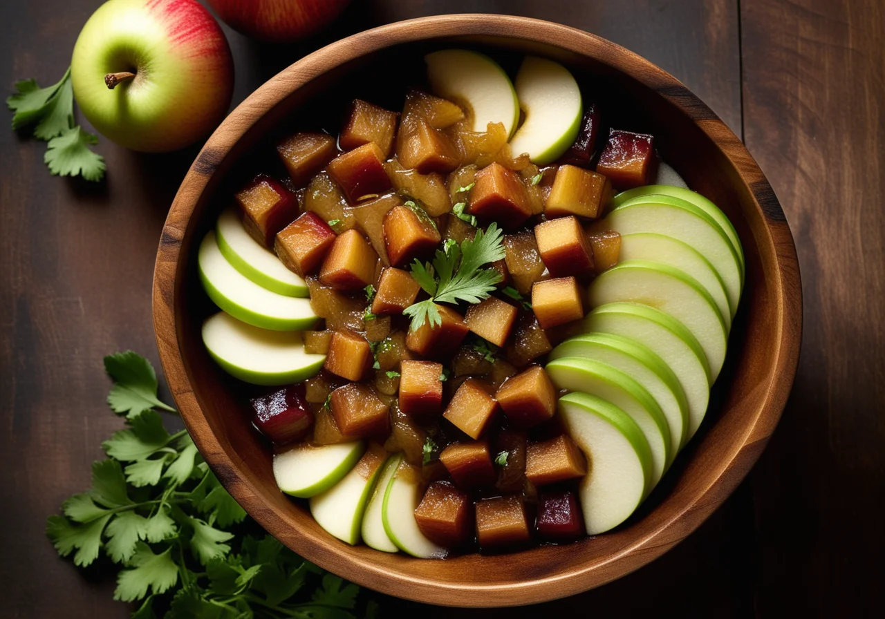 Apple Onion Chutney
