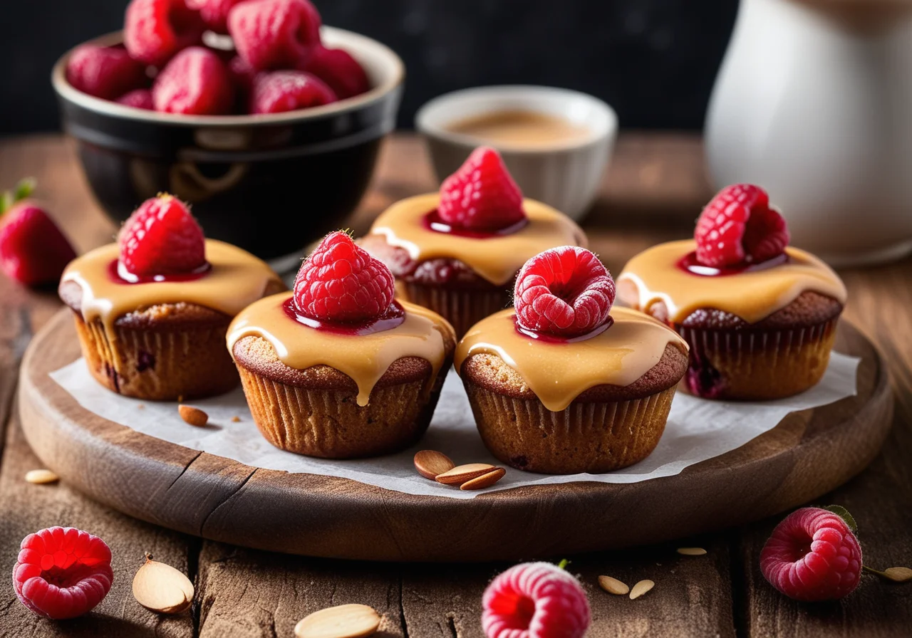 Fruitful Marzipan Muffins