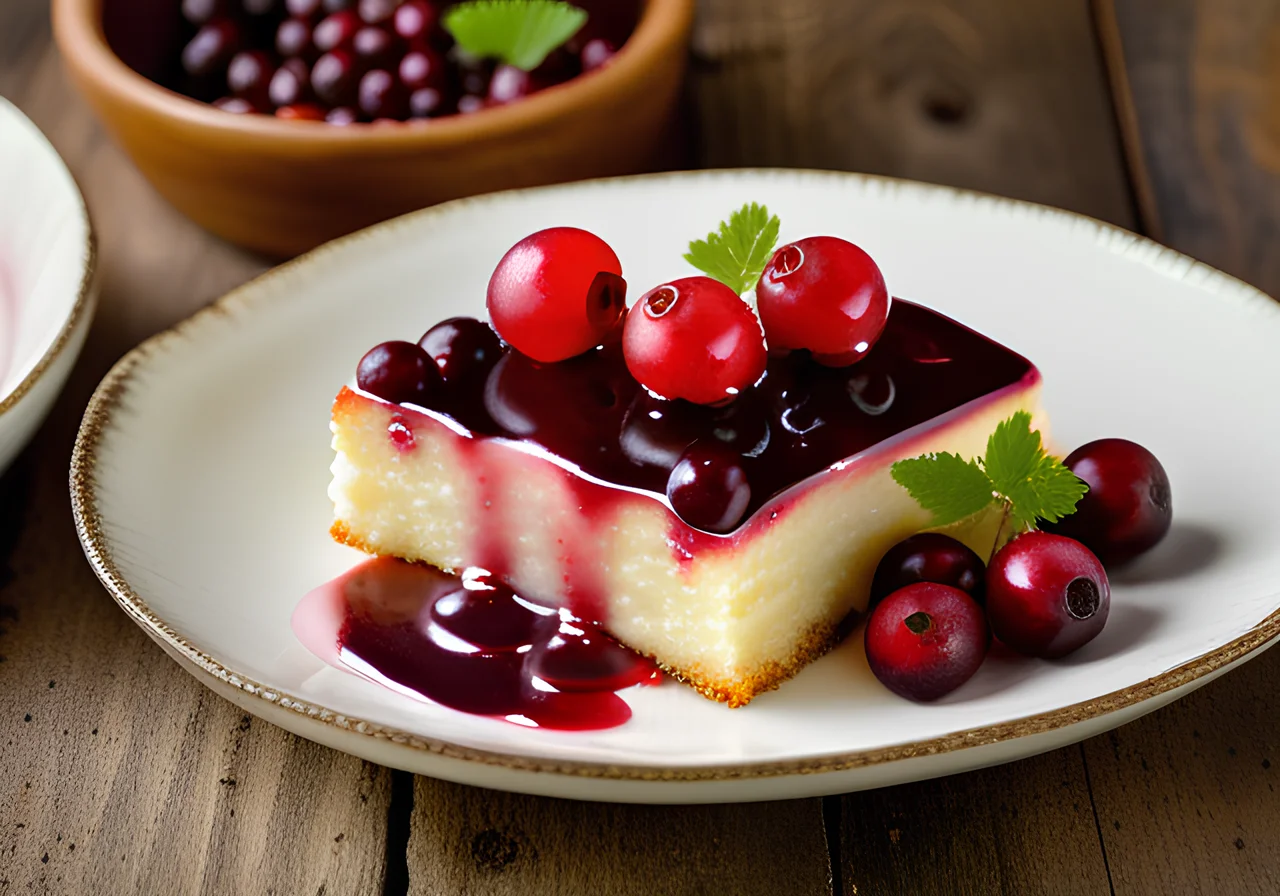 Yogurt Currant Cake