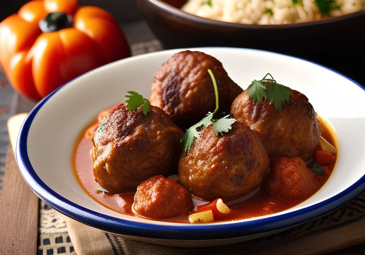 Tajine with Meatballs