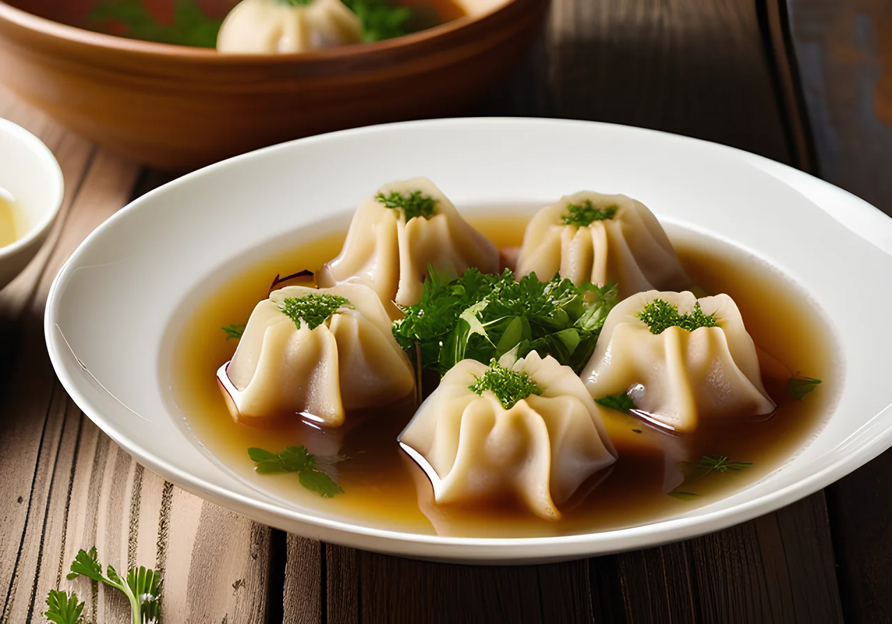 Soup with Kaspress Dumplings