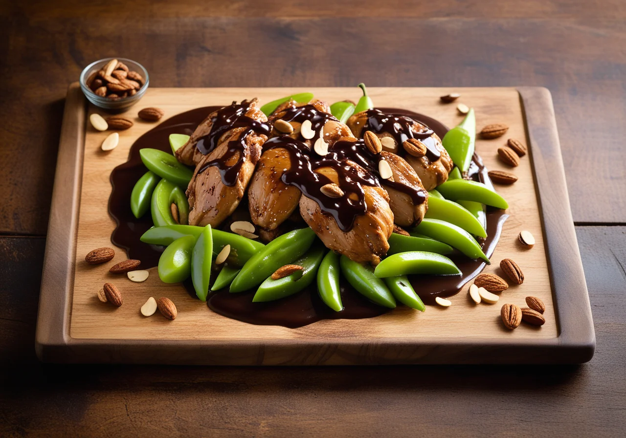 Chicken in Spicy Mexican Chocolate Sauce