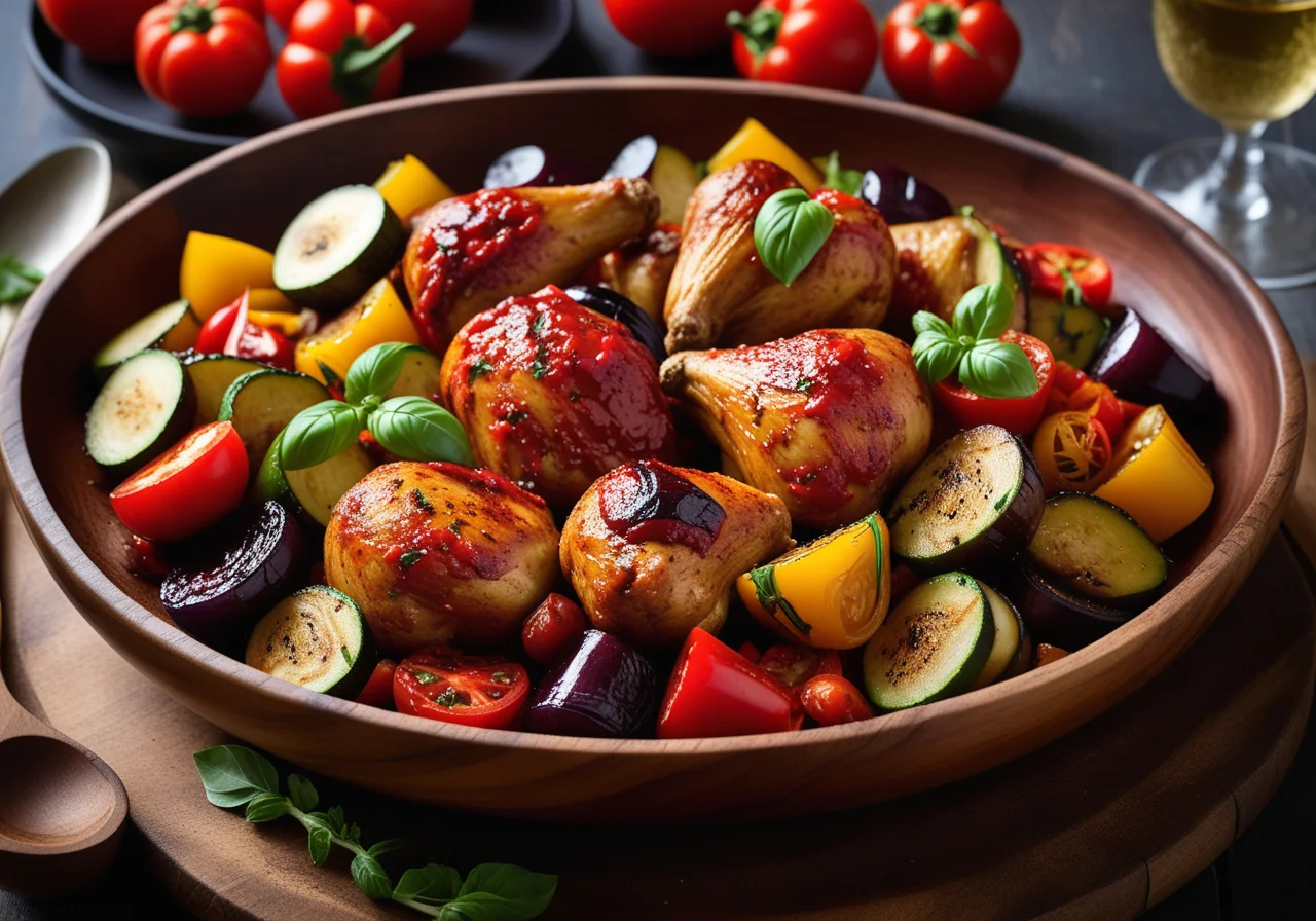 Ratatouille with Chicken