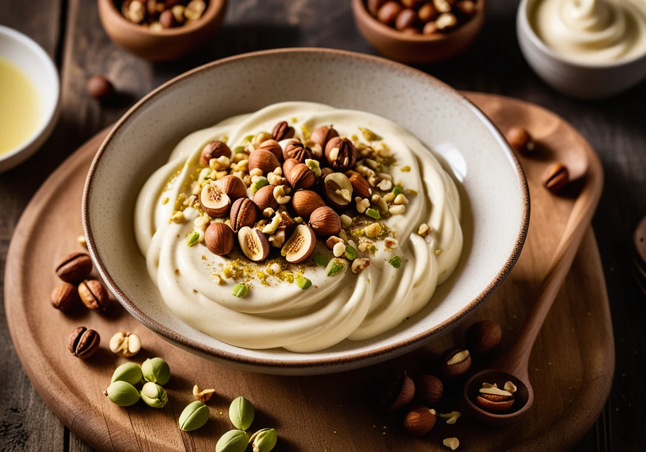 Maccheroncini with Hazelnuts