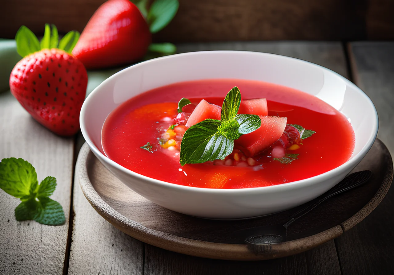 Strawberry Gazpacho