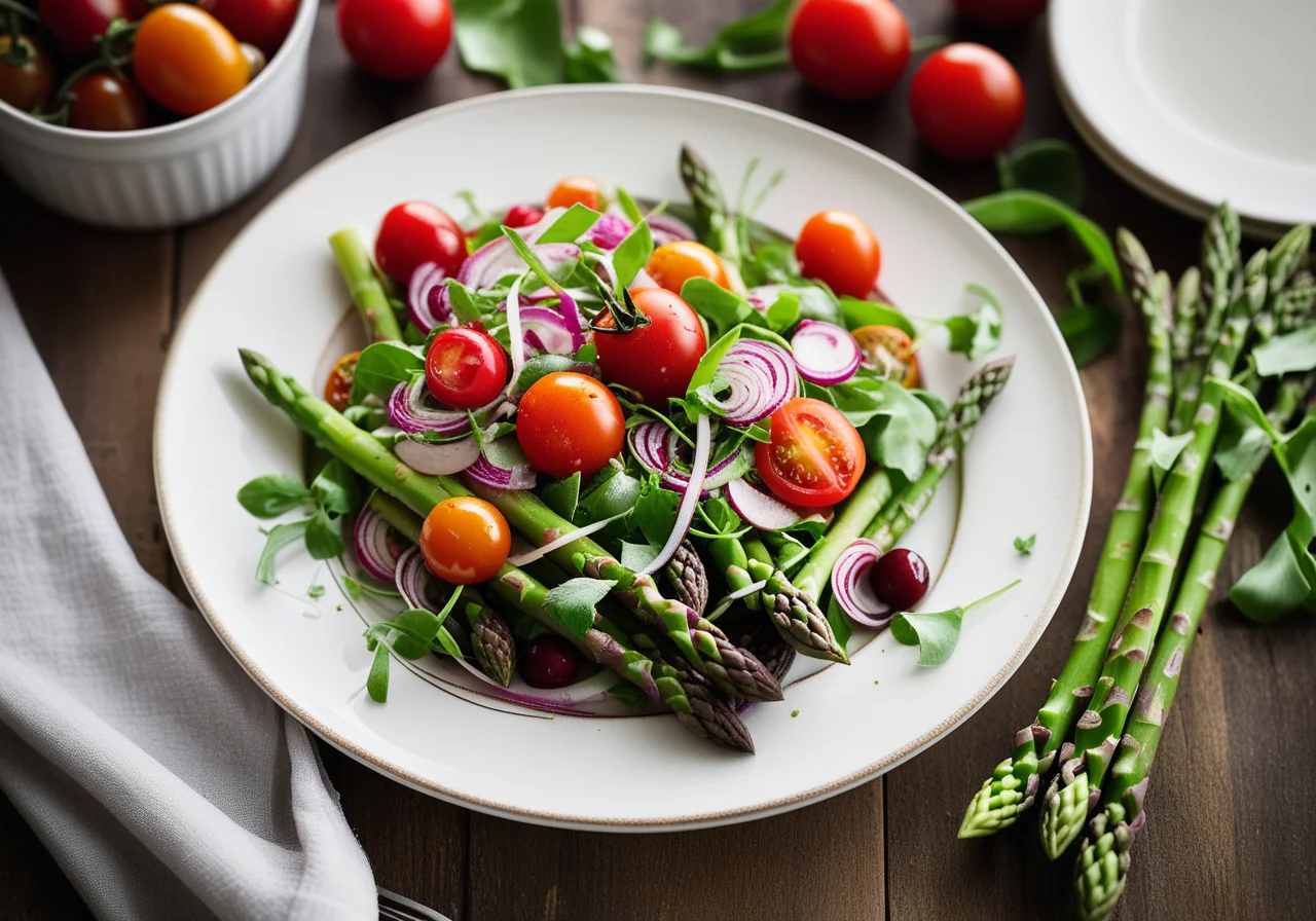 Asparagus Salad with Dijonnaise Dressing