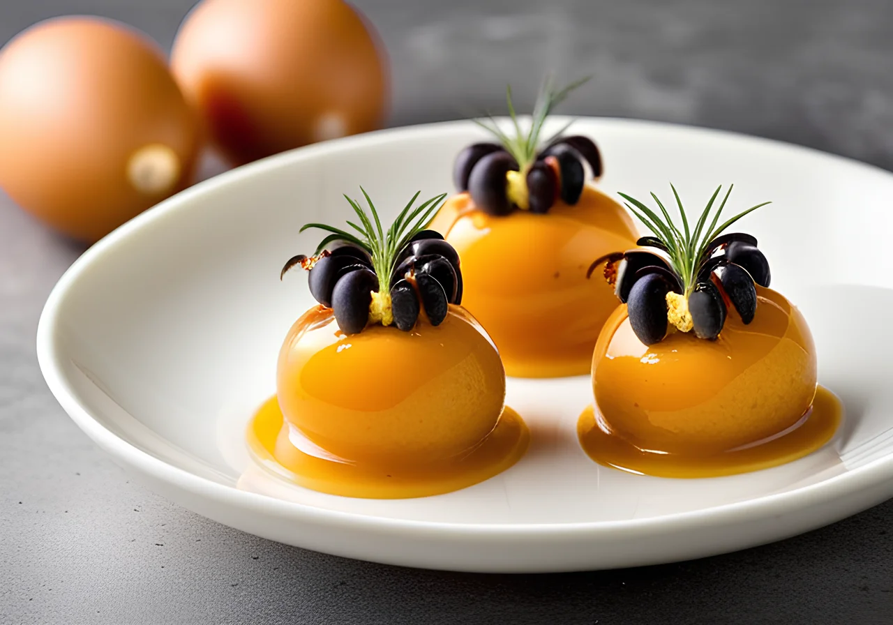 Stuffed "Spider" Eggs