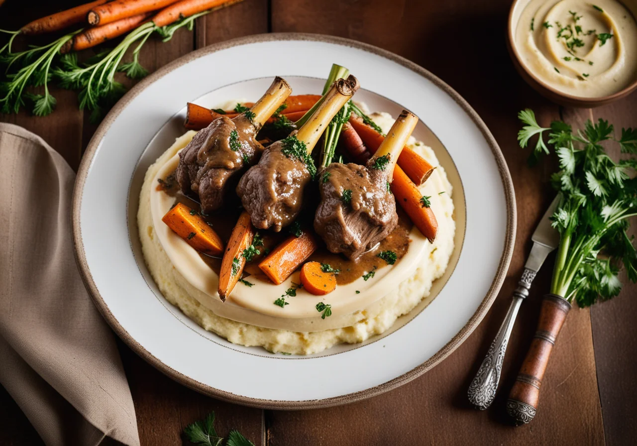 Lamb with Oven Roasted Vegetables