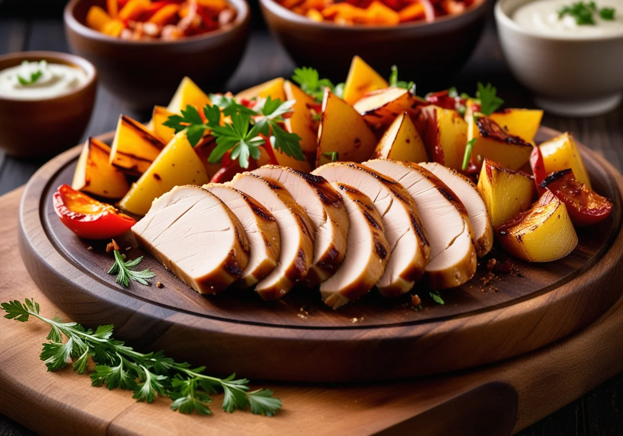 Chicken Breast with Vegetables