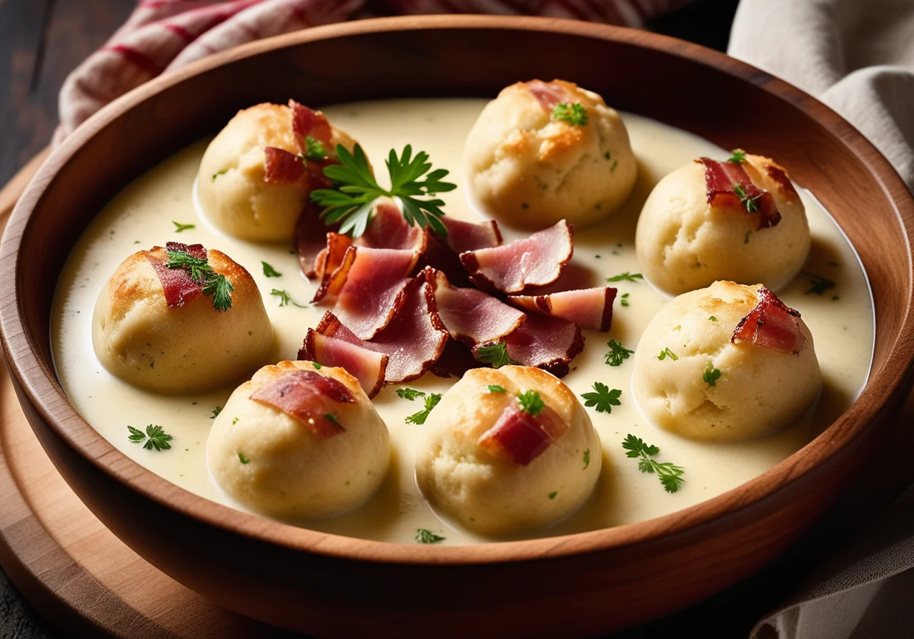 Make Bavarian Bread Dumplings