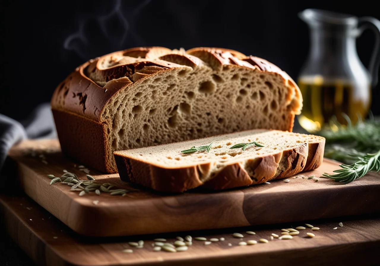 Spelt Bread (baked without milk and egg)