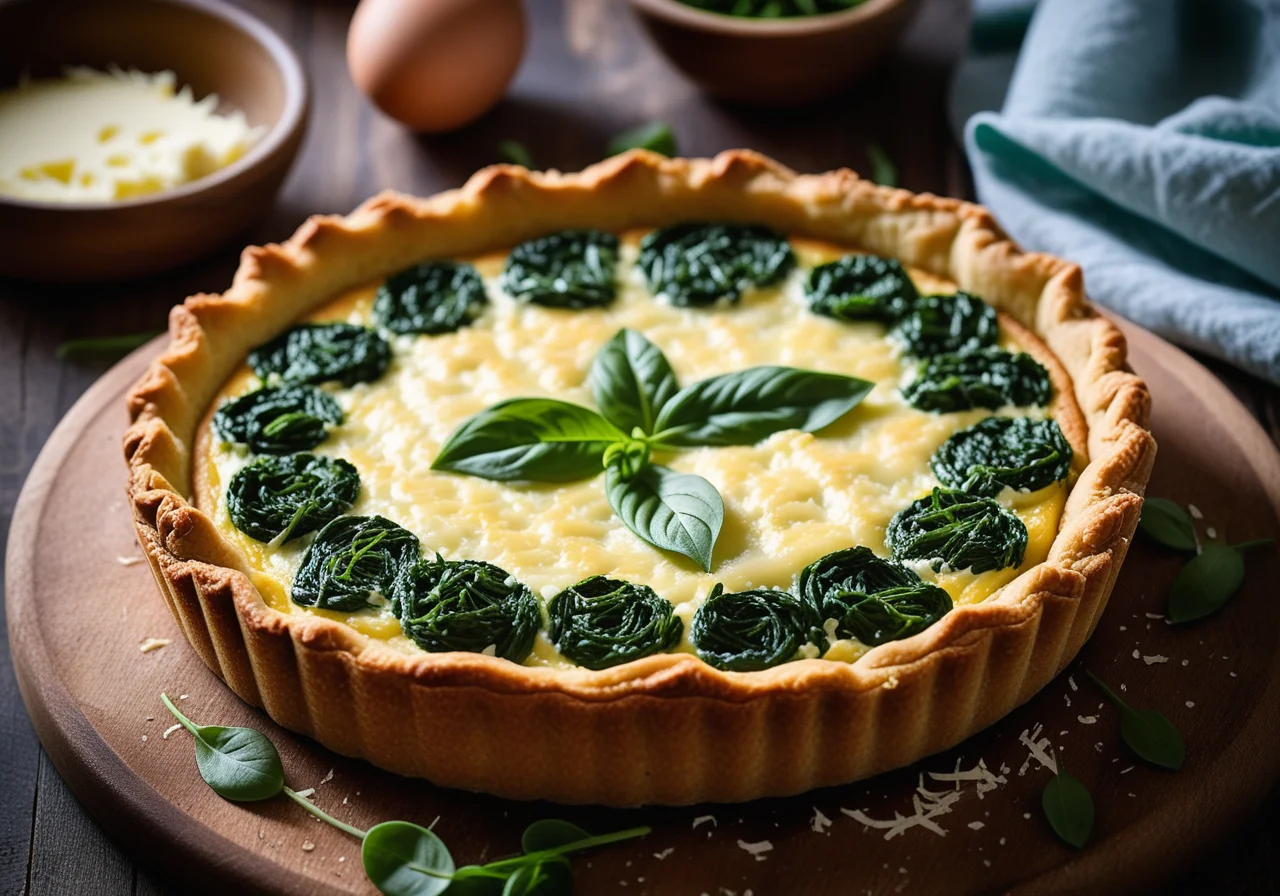 Ligurian Easter Tart with Spinach